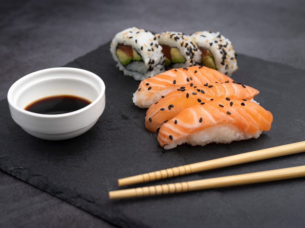 demo salmon avocado